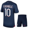 Paris Saint-Germain Dembele 10 Hjemme 23-24 - Barn Draktsett